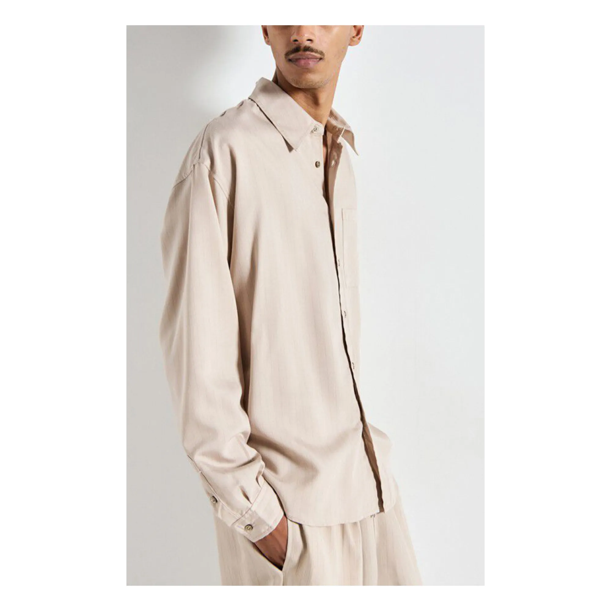 Chemise Okyrow | Beige- Image produit n°1