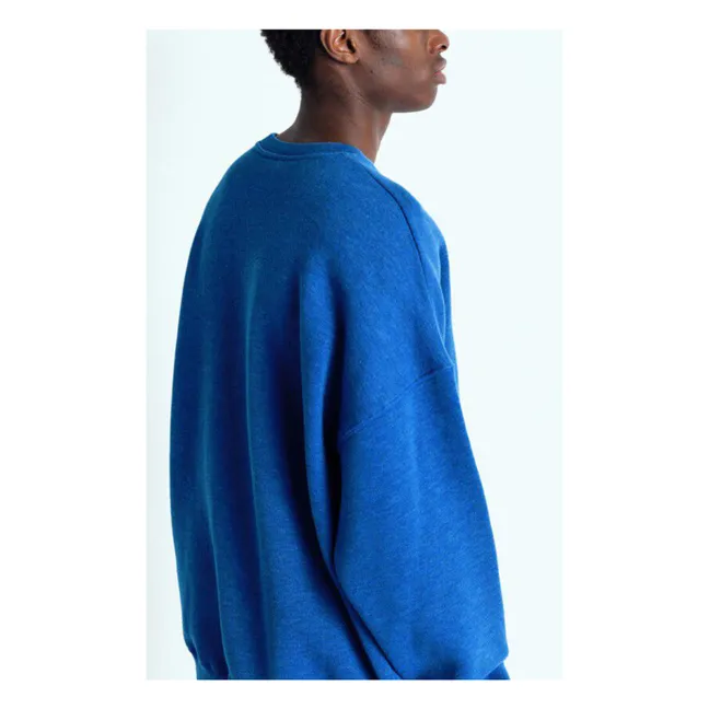 Sweat Doven Coton Bio | Bleu électrique
