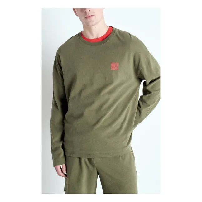 Maglietta Ykobow | Verde militare