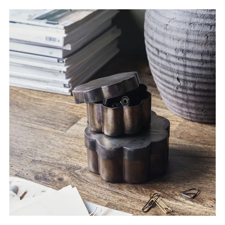 Boîtes en fer Floda - Set de 2 | Gris- Image produit n°1
