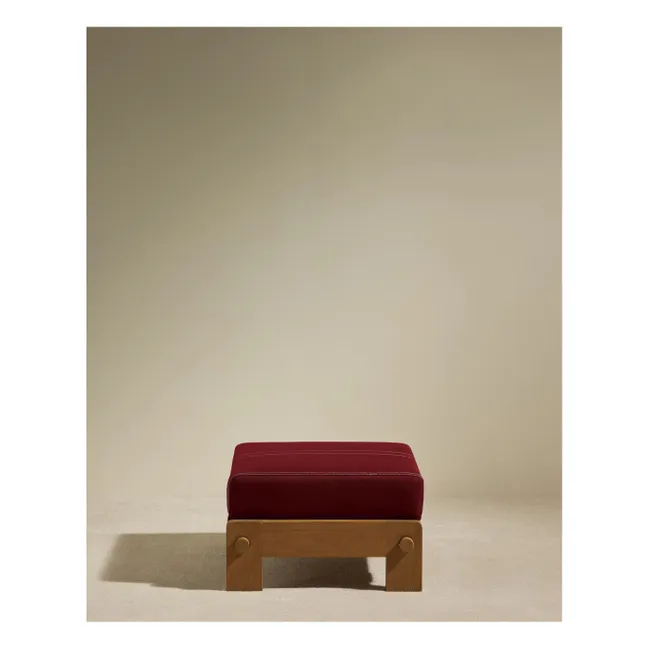 Pouf d'extérieur Graney | Carmin