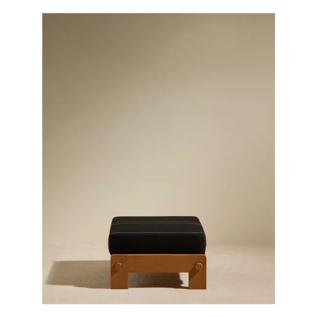 Pouf d'extérieur Graney | Noir
