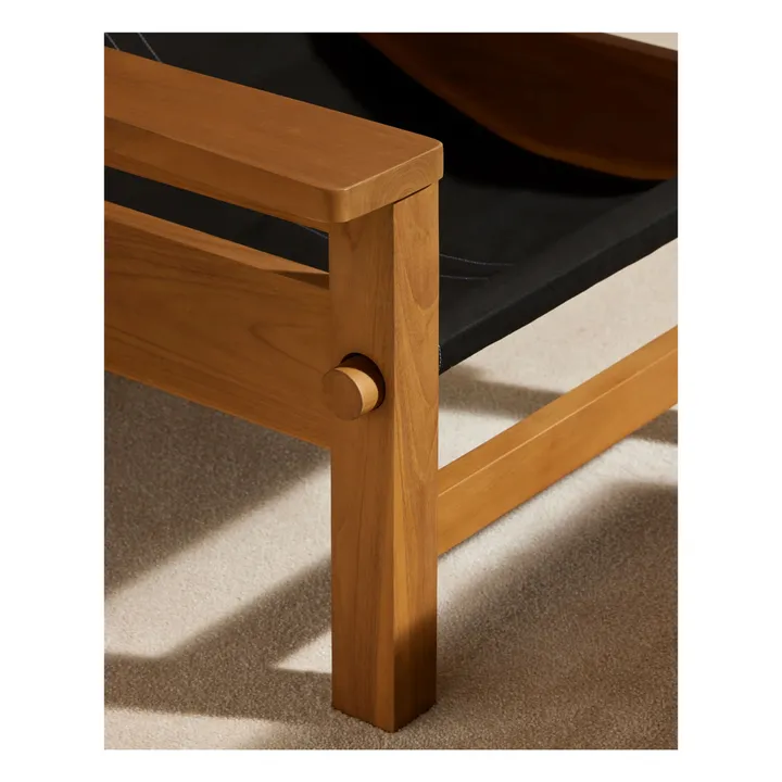 Fauteuil d'extérieur Graney | Noir- Image produit n°3