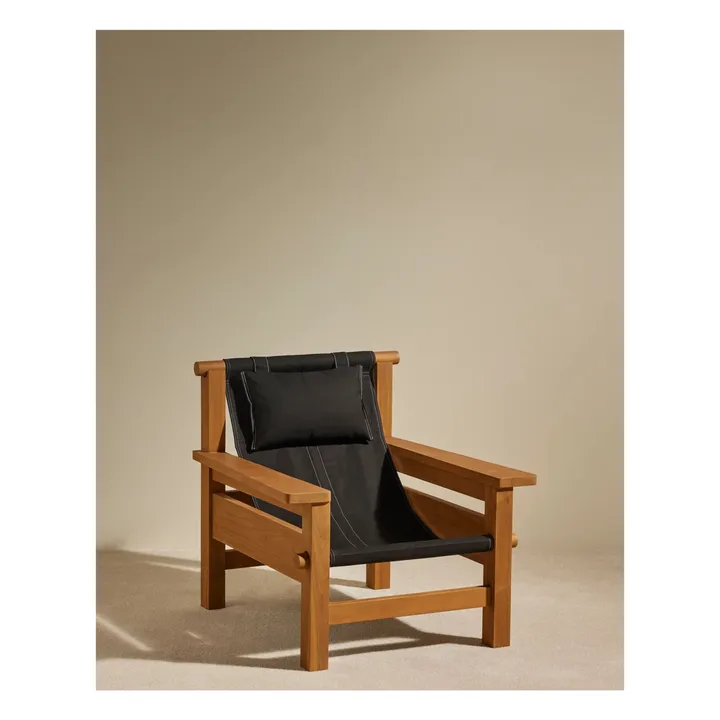 Fauteuil d'extérieur Graney | Noir- Image produit n°0