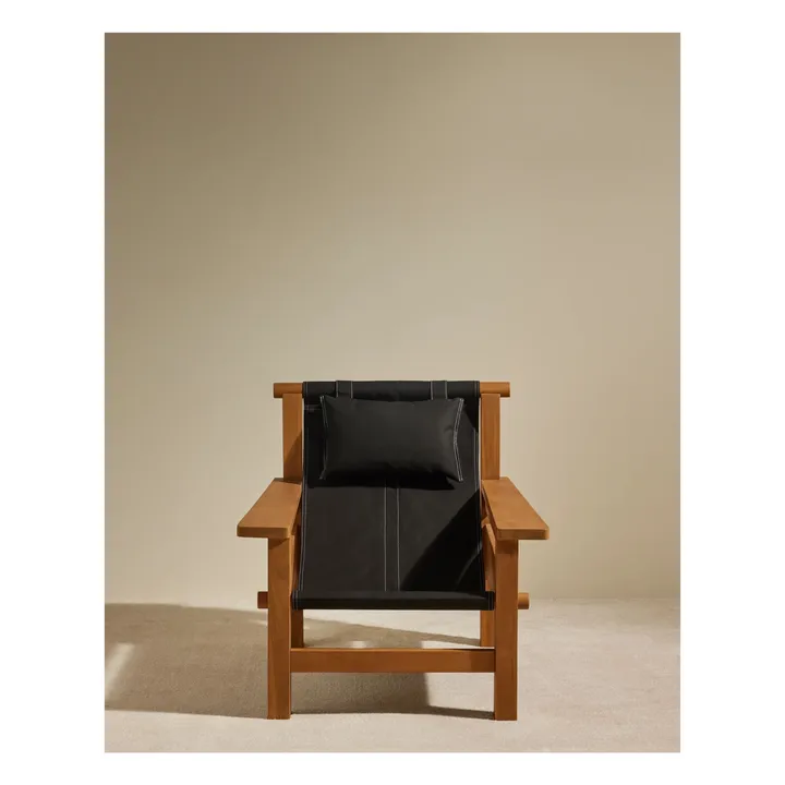 Fauteuil d'extérieur Graney | Noir- Image produit n°1