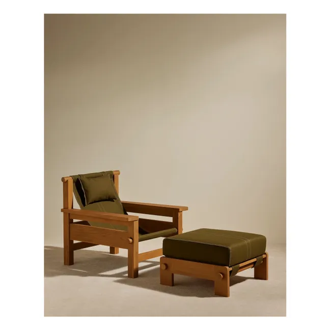 Fauteuil d'extérieur Graney | Vert kaki
