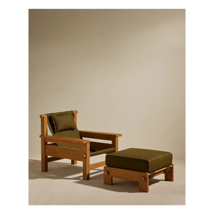 Fauteuil d'extérieur Graney | Vert kaki- Image produit n°4
