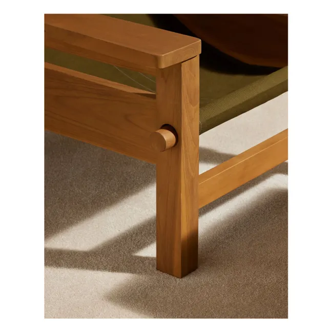 Fauteuil d'extérieur Graney | Vert kaki