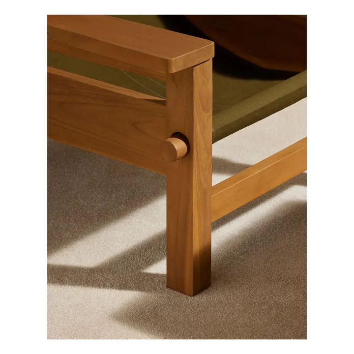 Fauteuil d'extérieur Graney | Vert kaki- Image produit n°3