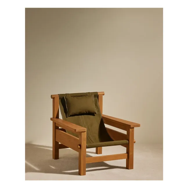 Fauteuil d'extérieur Graney | Vert kaki
