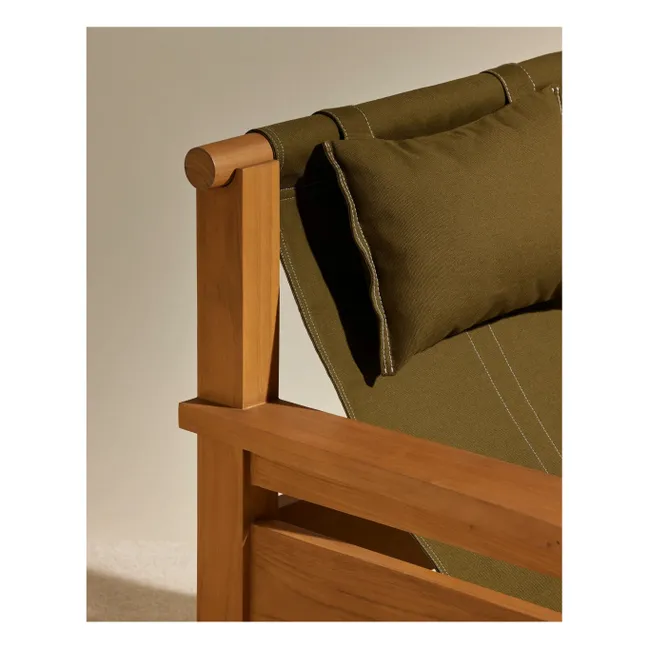 Fauteuil d'extérieur Graney | Vert kaki