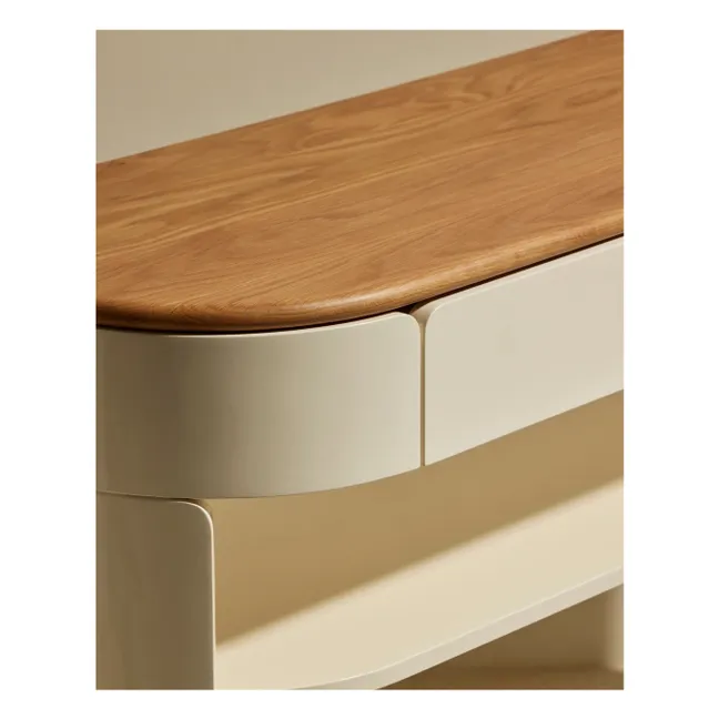 Console laquée Equilibre | Ecru