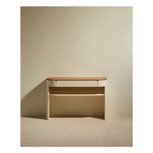 Console laquée Equilibre | Ecru