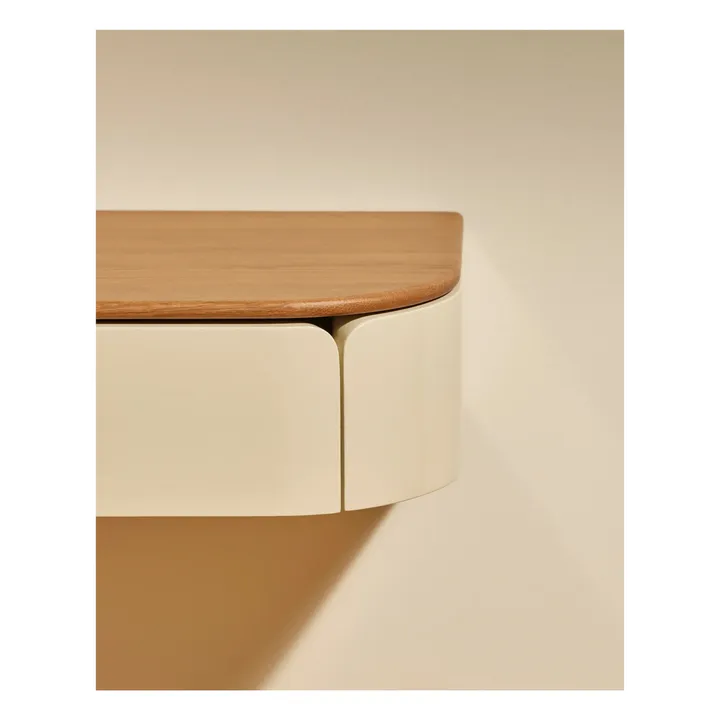 Console murale laquée Equilibre | Ecru- Image produit n°5