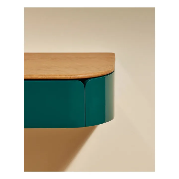 Console murale laquée Equilibre | Bleu Sarah- Image produit n°5