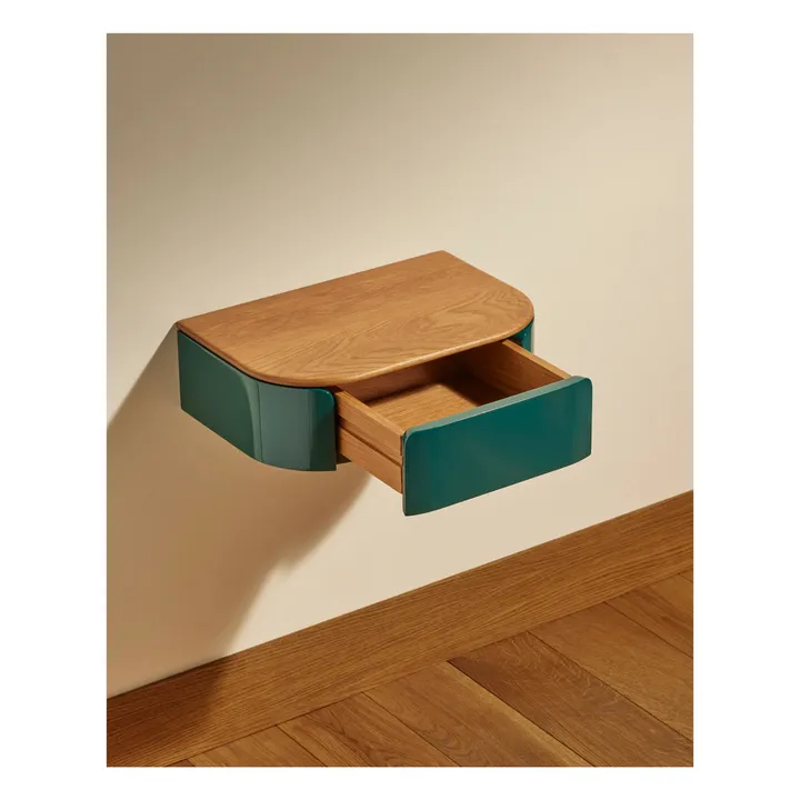 Console murale laquée Equilibre | Bleu Sarah- Image produit n°4