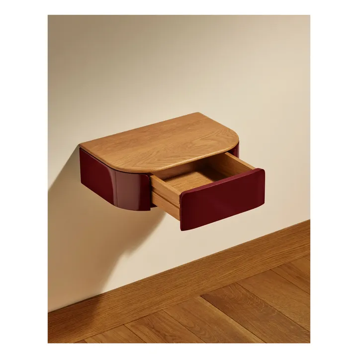 Console murale laquée Equilibre | Carmin- Image produit n°4