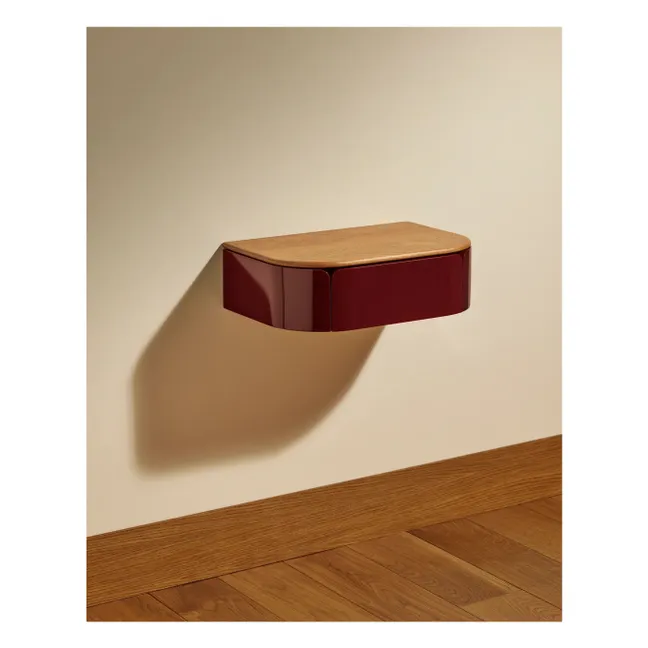 Console murale laquée Equilibre | Carmin