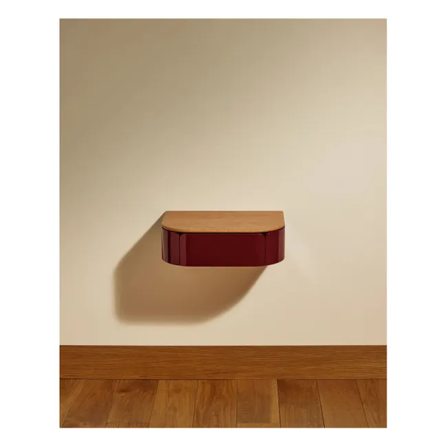 Console murale laquée Equilibre | Carmin