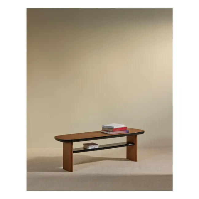 Banc en chêne Equilibre | Noir