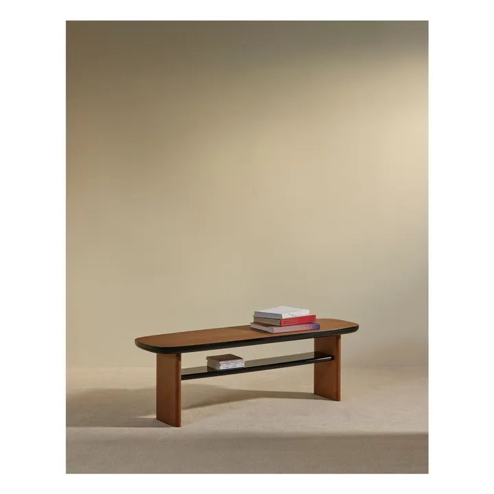 Banc en chêne Equilibre | Noir- Image produit n°2