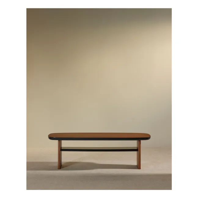 Banc en chêne Equilibre | Noir