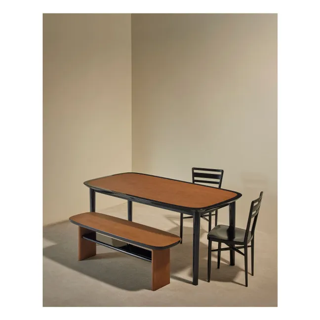 Table en chêne Equilibre | Noir