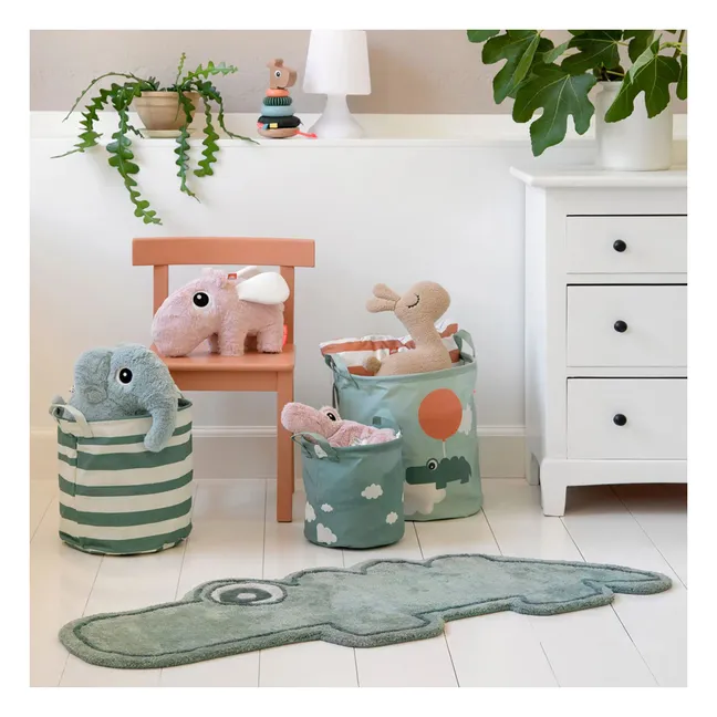 Alfombra de cocodrilo | Verde