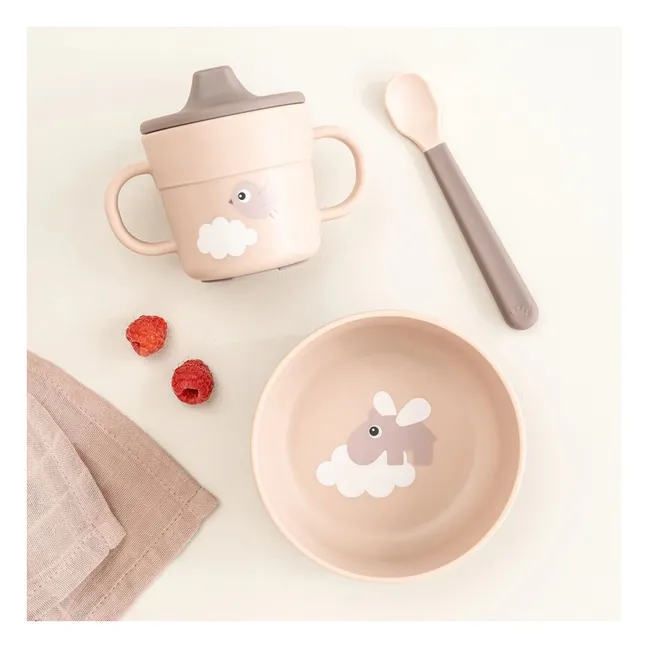 Coffret repas Happy Clouds | Rose pêche