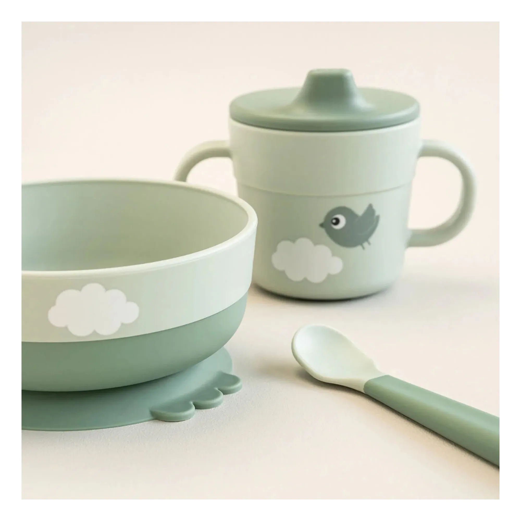 Coffret repas Happy Clouds | Sauge- Image produit n°2