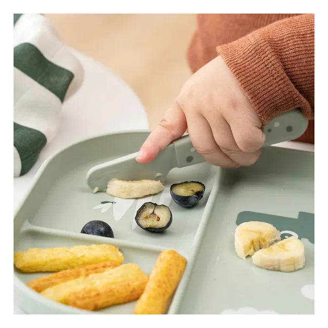 Couverts Happy Dots - Set de 3 | Sauge