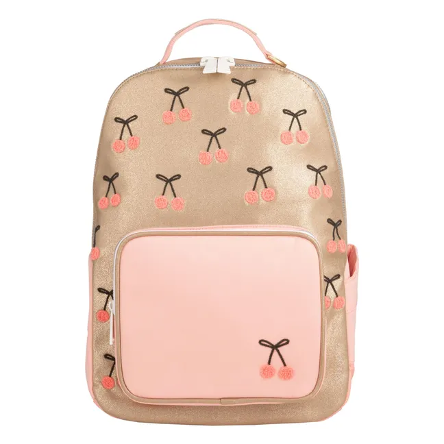 Sac à Dos Cherry Pompon | Doré