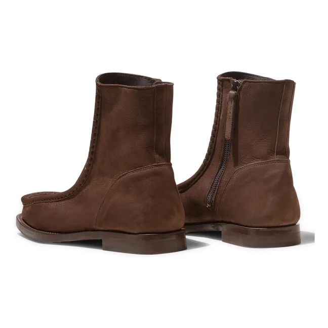 Bottines Riera Bordon Nubuck | Marron