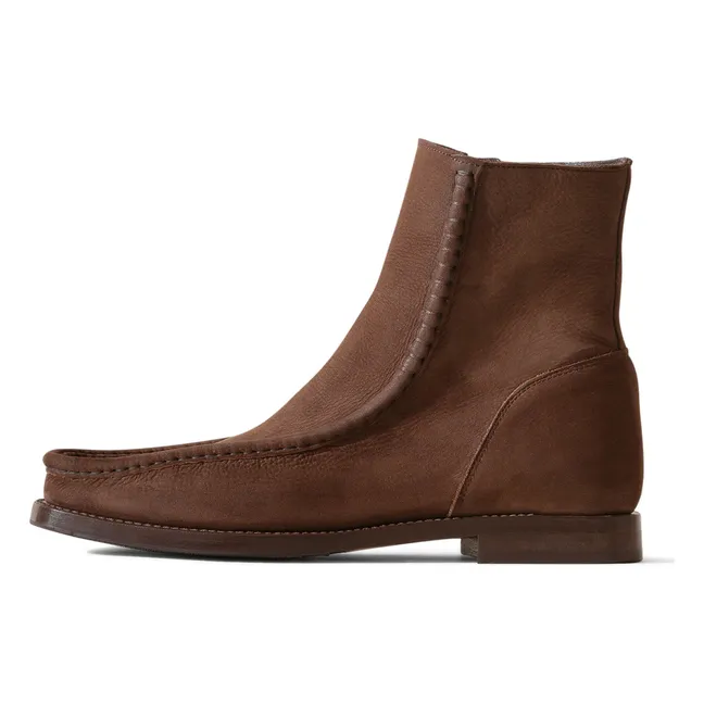 Riera Bordon Nubuck Boots | Brown