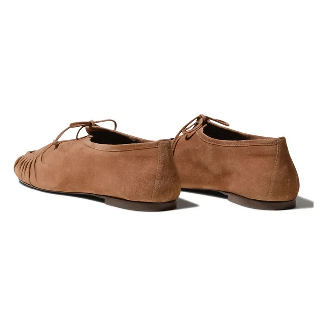 Derbies Coveta Suède | Camel