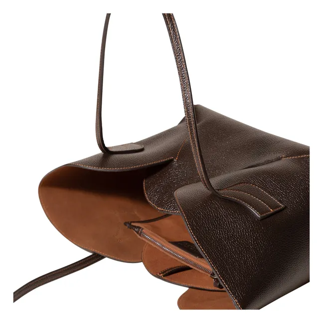 Sac Sepal S Cuir Grainé | Marron