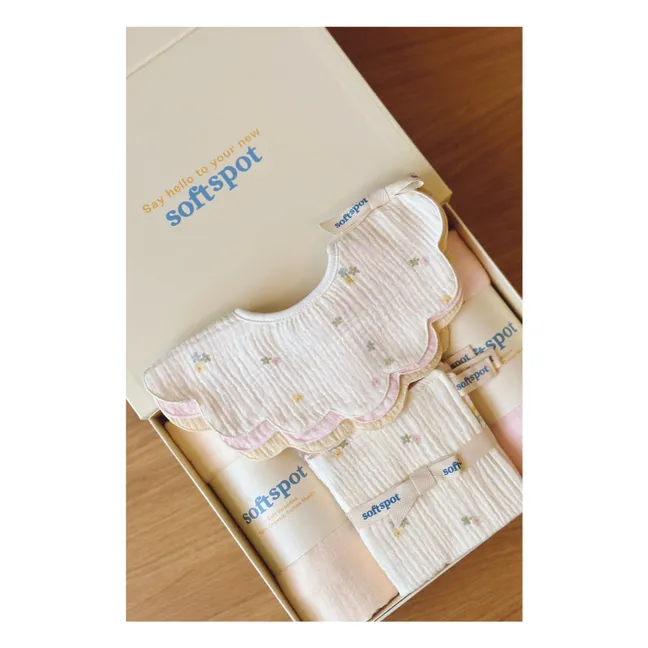 Coffret de naissance Springtime | Ecru