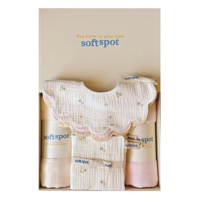 Springtime birth gift set | Ecru