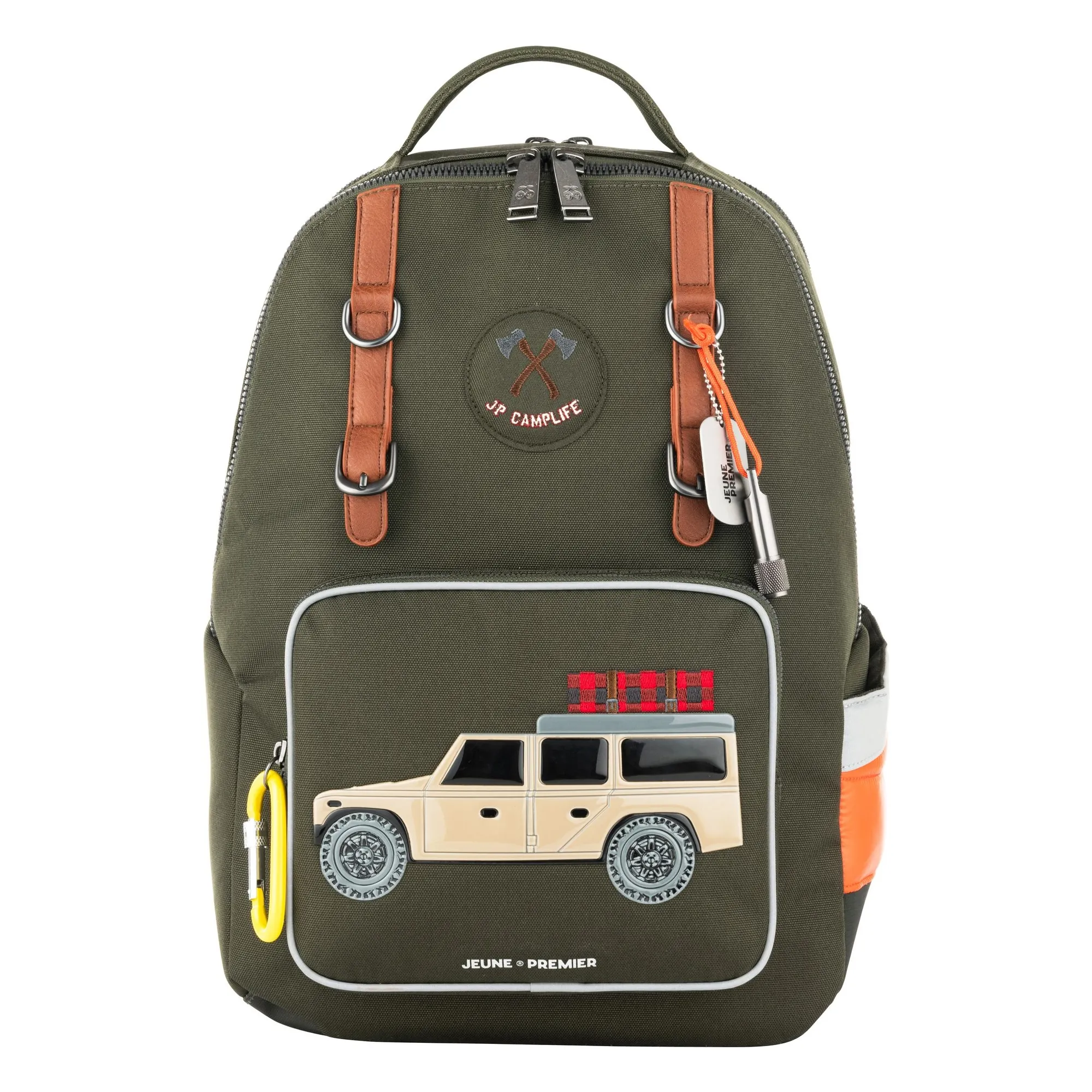Jeune Premier Khaki Camp Life Backpack