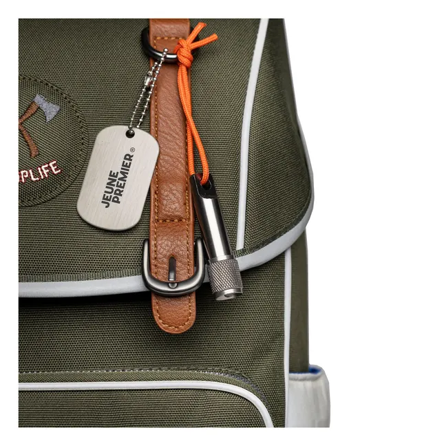 Cartable Midi Camp Life | Khaki