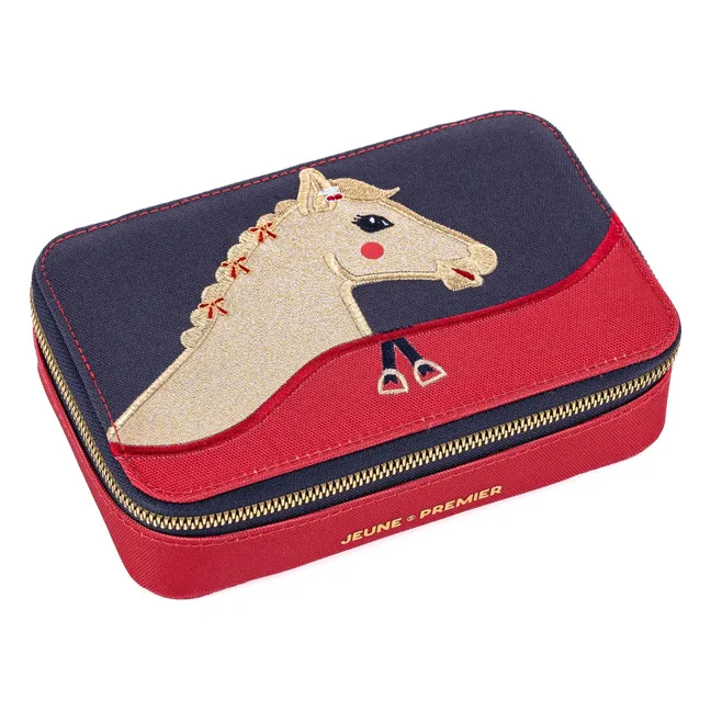 Trousse Large Saddle Bag | Rouge
