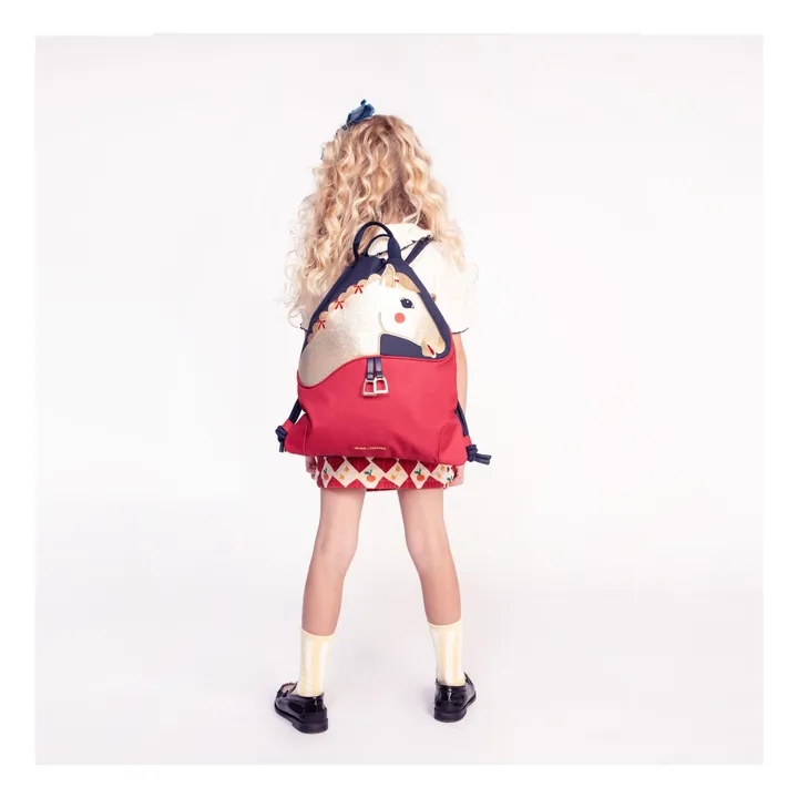 Sac de Gym Saddle Bag | Rouge- Image produit n°1