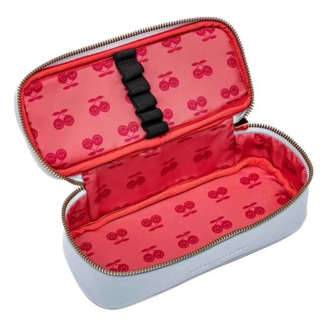 Trousse Large Popcorn | Bleu Clair