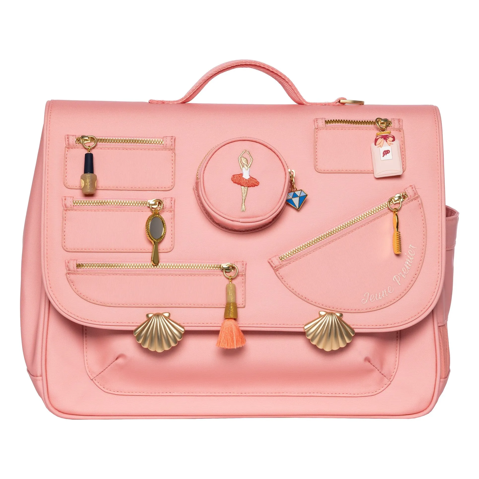 Jeune Premier Pink Midi Jewellery Box Satchel