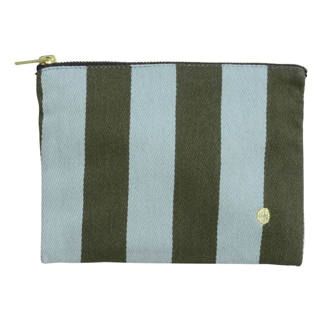 Pochette Rita | Bleu Turquoise - Vert Foncé