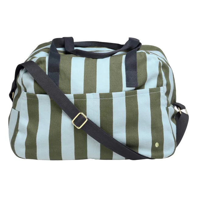 Sac voyage Rita | Bleu Turquoise - Vert Foncé
