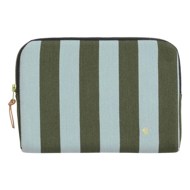 Housse d'Ipad Rita  | Bleu Turquoise - Vert Foncé