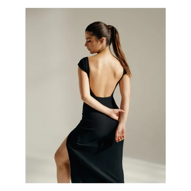 Robe Alienor | Noir