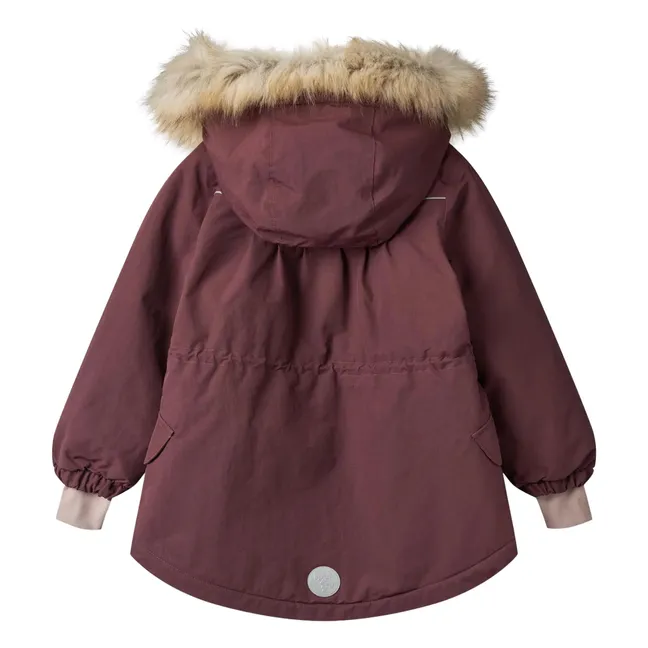 Parka Imperméable Mathilde Tech | Vieux Rose