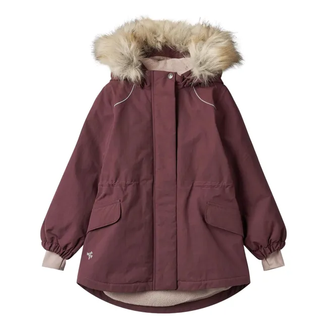 Parka Imperméable Mathilde Tech | Vieux Rose